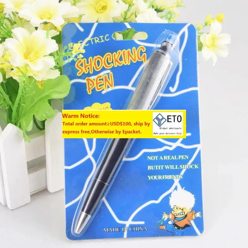 Shock prank pen