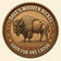 Dave's Wooden Nickel buffalo logo - Good for One Laugh