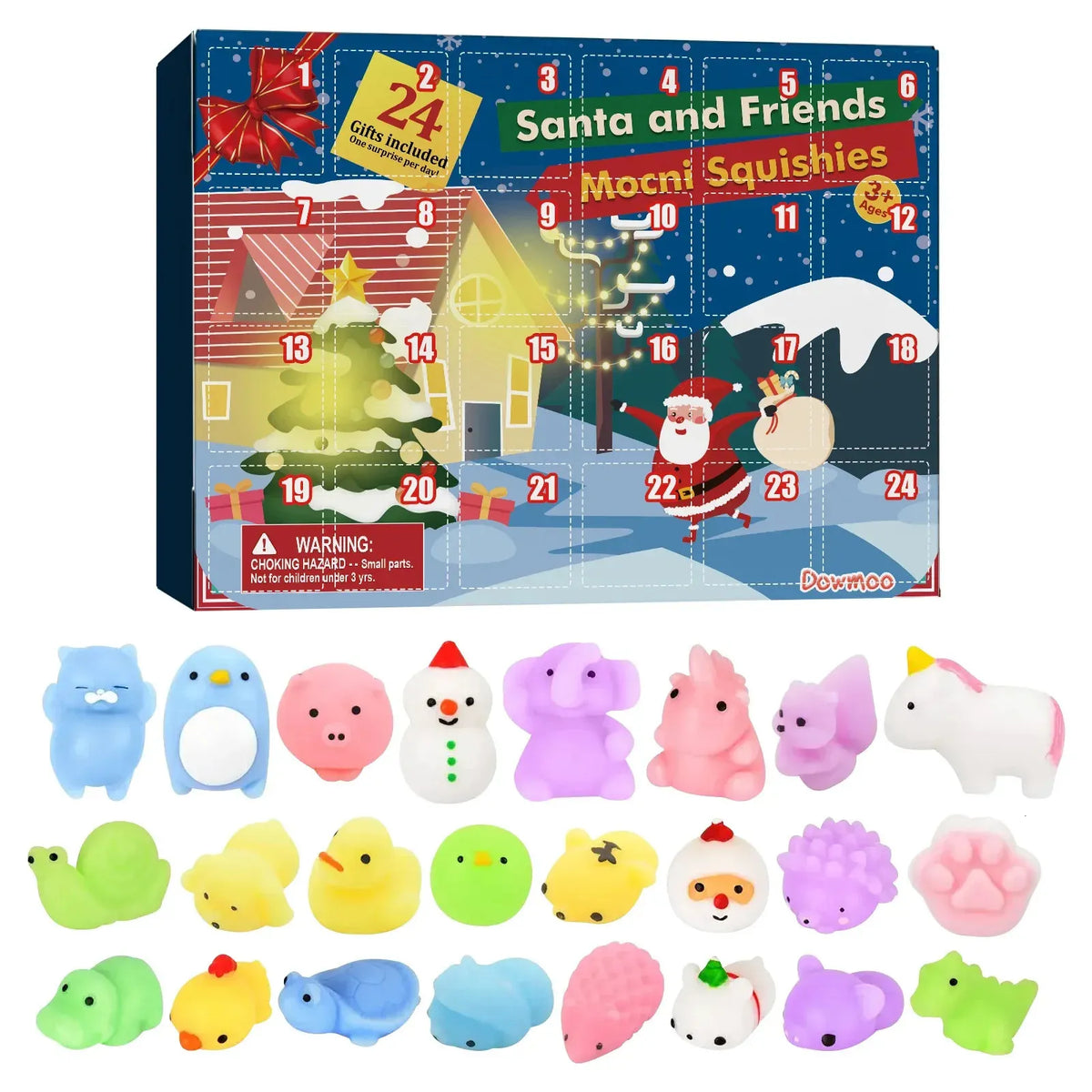 Squishy Christmas advent calendar